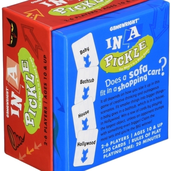 NEW In A Pickle Card Game Family Games Board Game Homeschool - Picture 6 of 6